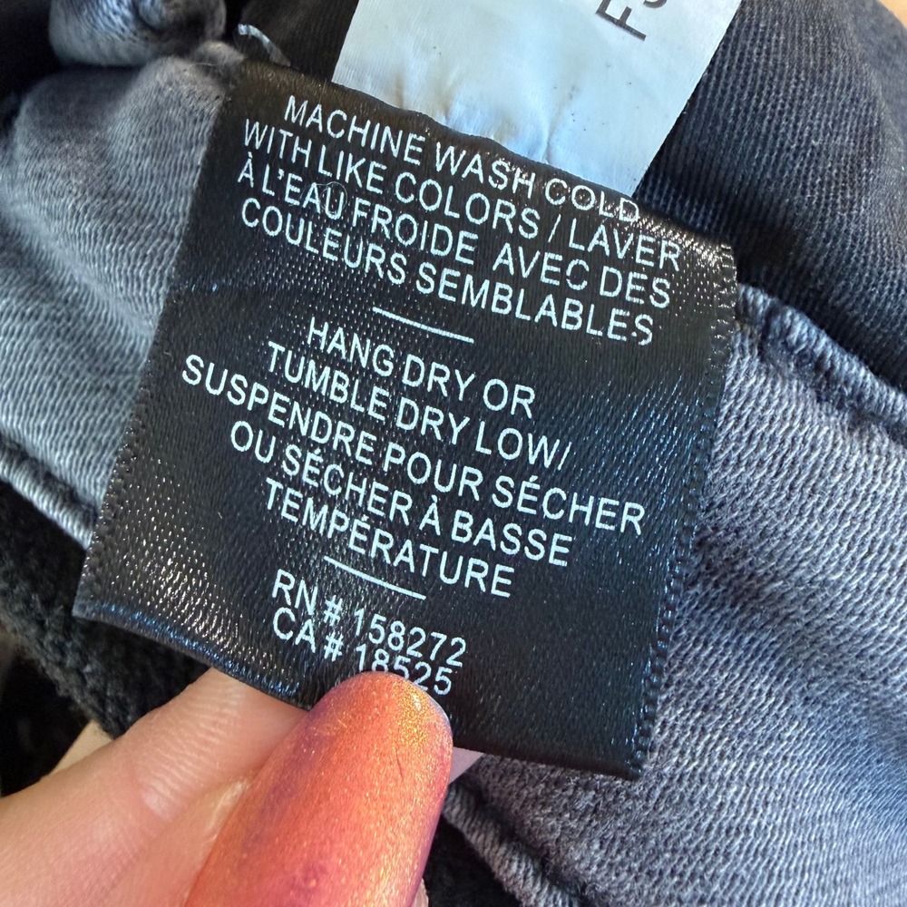 Dovetail Workwear Freshley Overalls Thermal Denim Size 8/34 Grey Fleece Lined - Picture 10 of 13